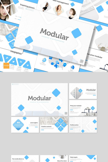 Kit Graphique #89154 Clean Creative Divers Modles Web - Logo template Preview