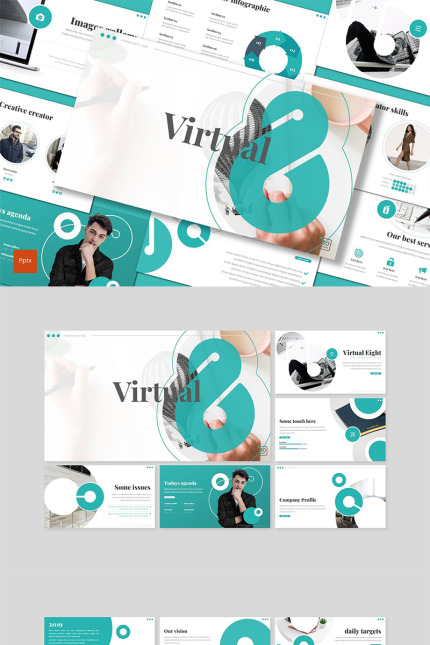 Kit Graphique #89264 Clean Creatif Divers Modles Web - Logo template Preview