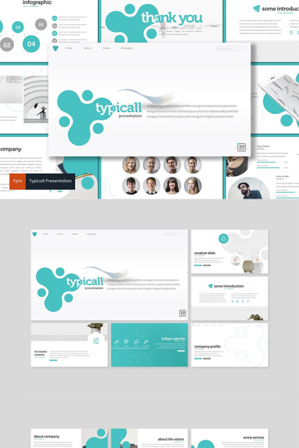 Kit Graphique #89266 Clean Creatif Divers Modles Web - Logo template Preview