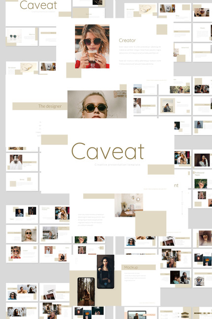 Kit Graphique #89276 Caveat Minimal Divers Modles Web - Logo template Preview