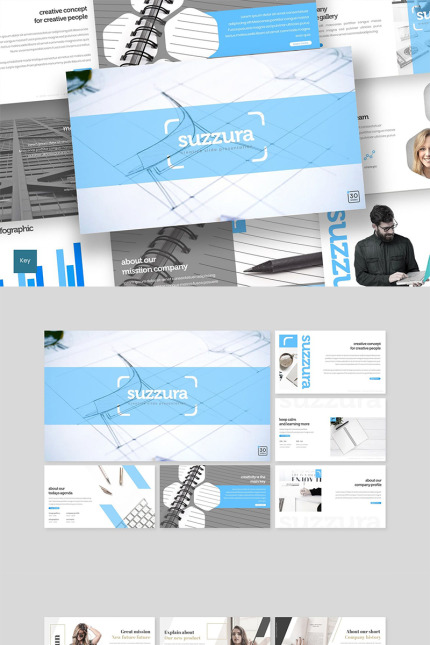 Kit Graphique #89289 Clean Creatif Divers Modles Web - Logo template Preview