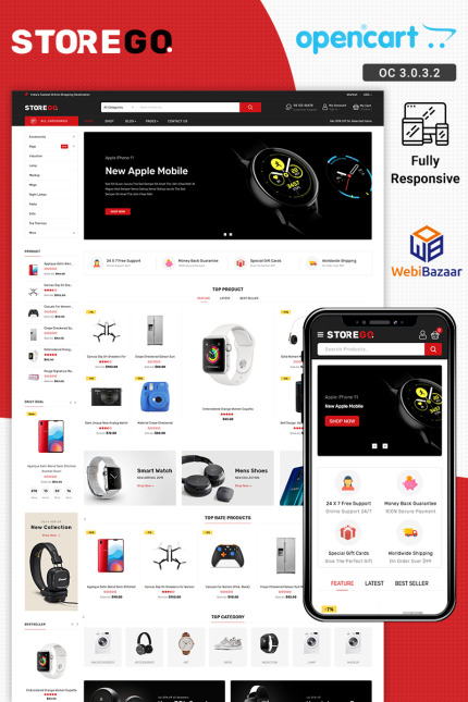 Kit Graphique #89333 E-boutiquego Opencart Divers Modles Web - Logo template Preview