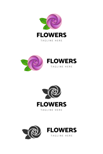 Kit Graphique #89356 Flower Accessories Divers Modles Web - Logo template Preview