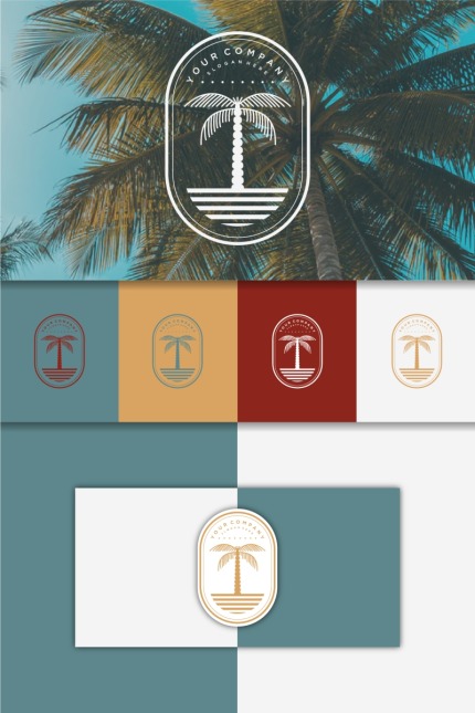Kit Graphique #89358 Tropical Caribbean Divers Modles Web - Logo template Preview