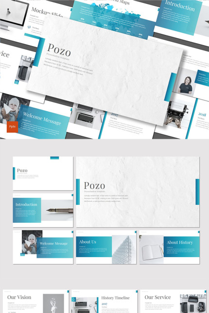 Kit Graphique #89442 Clean Creative Divers Modles Web - Logo template Preview
