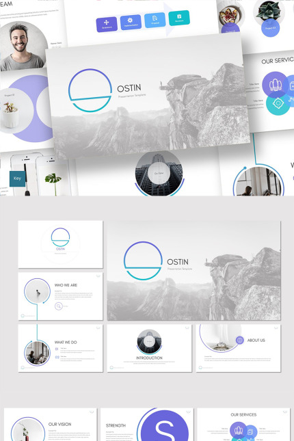 Kit Graphique #89475 Clean Creatif Divers Modles Web - Logo template Preview