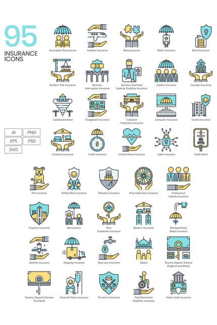 Kit Graphique #89526 Business Assurance Divers Modles Web - Logo template Preview