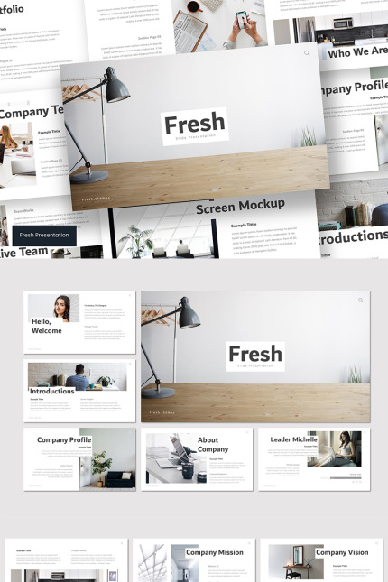 Kit Graphique #89580 Clean Creatif Divers Modles Web - Logo template Preview