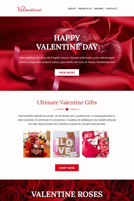 Kit Graphique #89587 Valentine Newsletter Divers Modles Web - Logo template Preview
