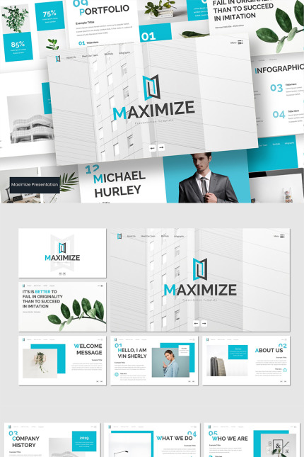Kit Graphique #89645 Clean Creatif Divers Modles Web - Logo template Preview