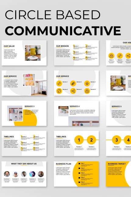 Kit Graphique #89839 Powerpoint Business Divers Modles Web - Logo template Preview