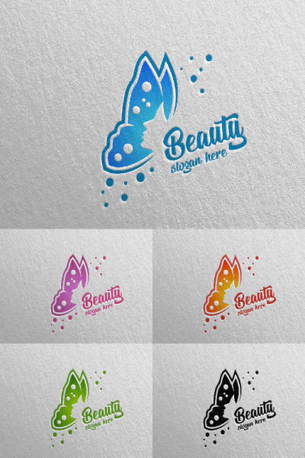 Kit Graphique #89954 Butterfly Logo Divers Modles Web - Logo template Preview