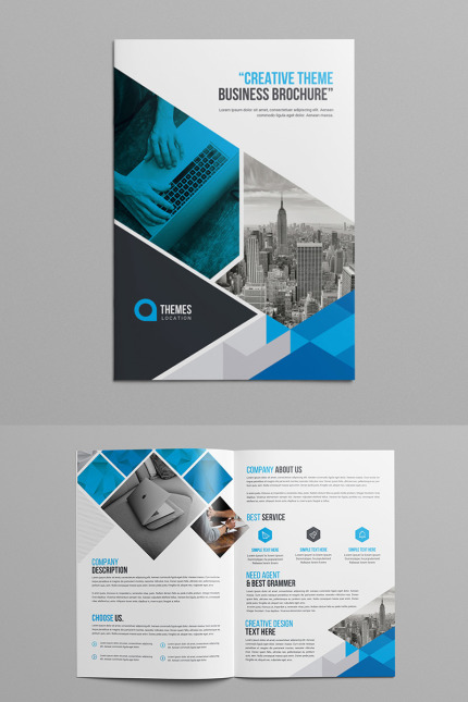 Kit Graphique #89980 Brochure Agence Divers Modles Web - Logo template Preview