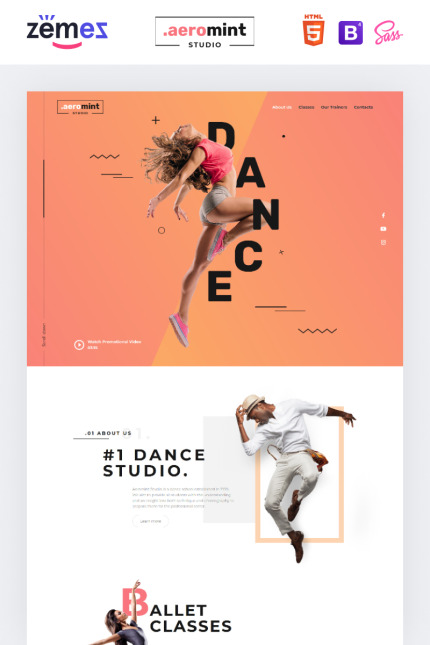 Kit Graphique #90260 Dancing Classes Divers Modles Web - Logo template Preview