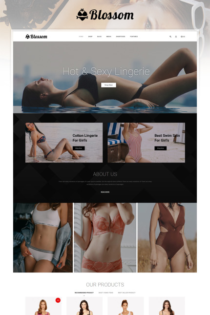 Kit Graphique #90306 Lingerie Bikini Divers Modles Web - Logo template Preview