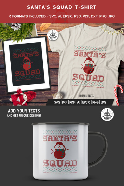 Kit Graphique #90472 Noel Tshirt Divers Modles Web - Logo template Preview