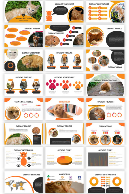 Kit Graphique #90542 Green Orange Divers Modles Web - Logo template Preview