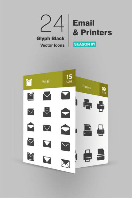 Kit Graphique #90582 Email Icon Divers Modles Web - Logo template Preview