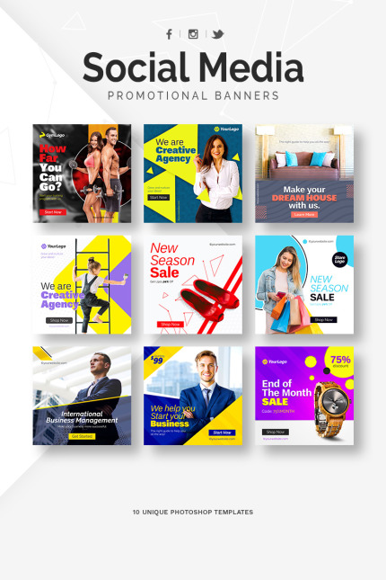 Kit Graphique #90619 Ads Bannires Divers Modles Web - Logo template Preview