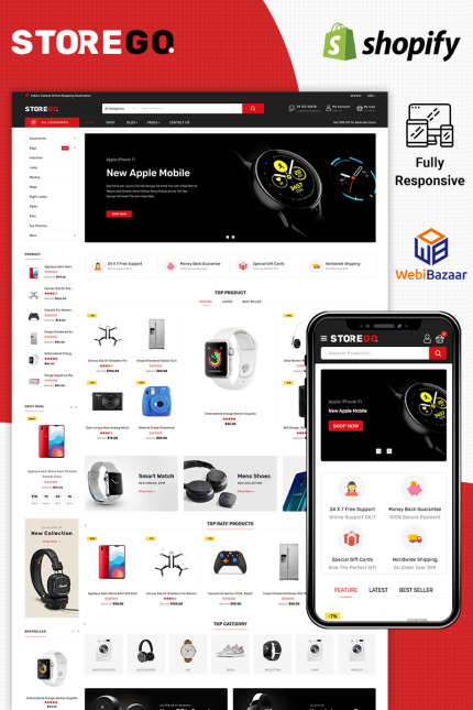 Kit Graphique #90638 E-boutiquego Responsive Divers Modles Web - Logo template Preview