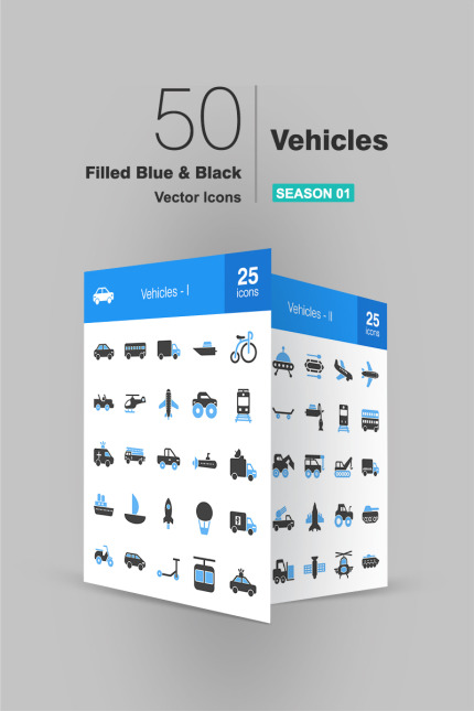 Kit Graphique #90661 Vehicles Icon Divers Modles Web - Logo template Preview