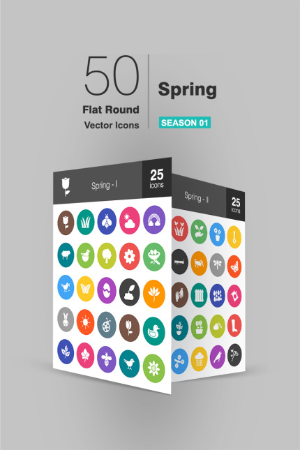 Kit Graphique #90662 Spring Icon Divers Modles Web - Logo template Preview