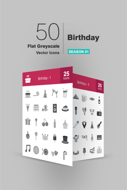 Kit Graphique #90664 Anniversaire Icon Divers Modles Web - Logo template Preview