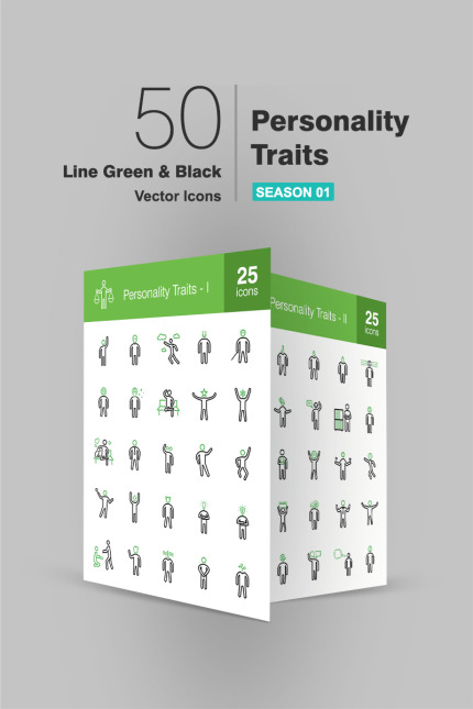 Kit Graphique #90705 Personality Icon Divers Modles Web - Logo template Preview