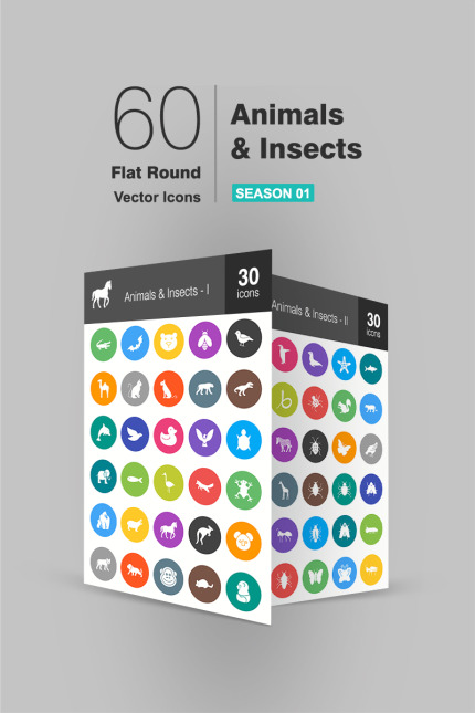 Kit Graphique #90706 Animals Icon Divers Modles Web - Logo template Preview