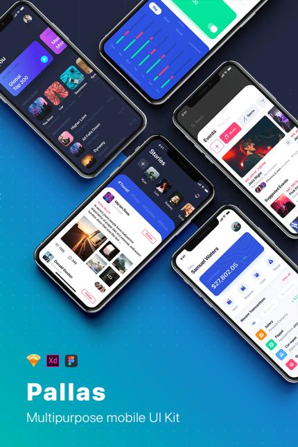 Kit Graphique #90807 App Ui Divers Modles Web - Logo template Preview