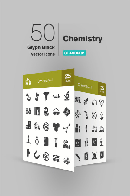 Kit Graphique #90935 Chemistry Icon Divers Modles Web - Logo template Preview