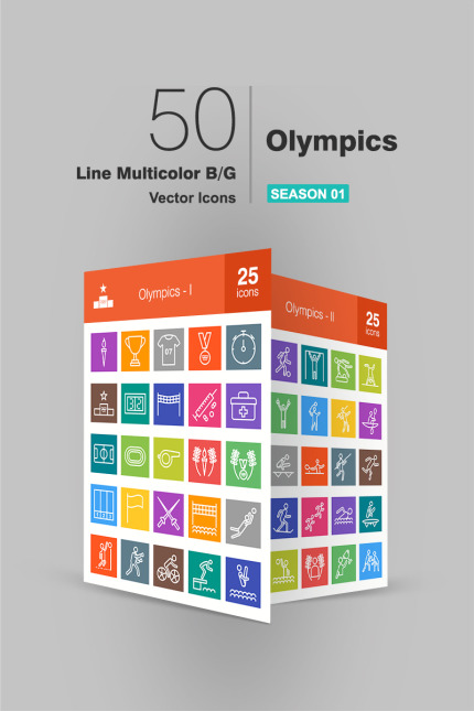 Kit Graphique #90942 Olympics Icon Divers Modles Web - Logo template Preview