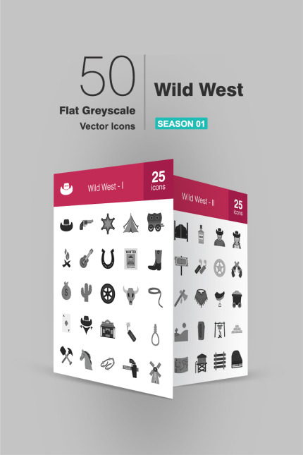 Kit Graphique #90999 Cowboy Icon Divers Modles Web - Logo template Preview