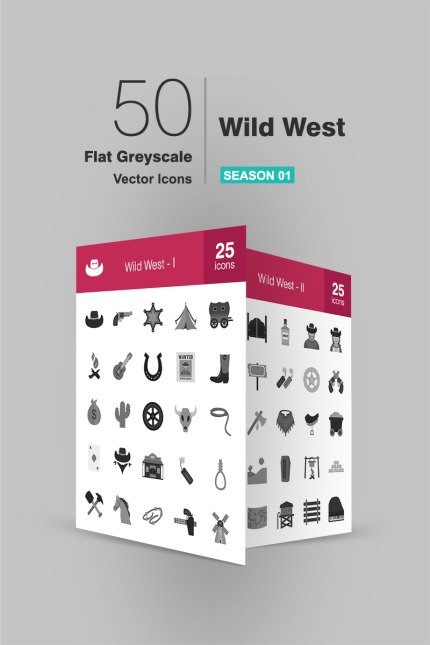 Kit Graphique #90999 Cowboy Icon Divers Modles Web - Logo template Preview