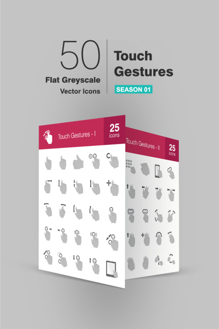 Kit Graphique #91014 Touch Gestures Divers Modles Web - Logo template Preview