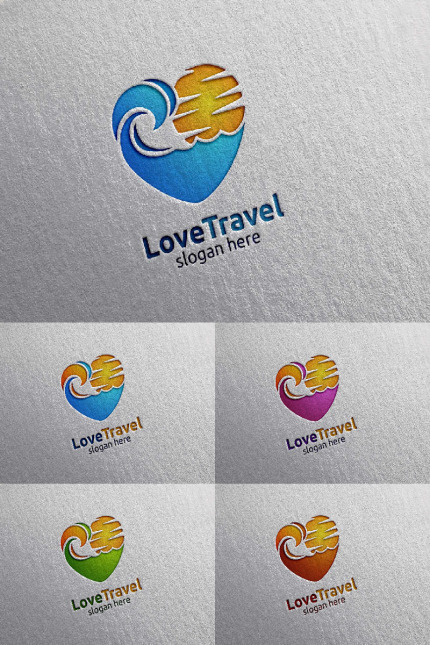 Kit Graphique #91060 Love Adventure Divers Modles Web - Logo template Preview