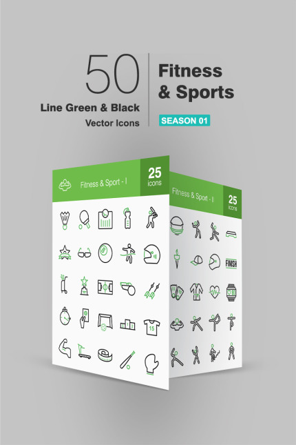 Kit Graphique #91064 Fitness Icon Divers Modles Web - Logo template Preview