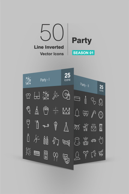 Kit Graphique #91065 Party Icon Divers Modles Web - Logo template Preview