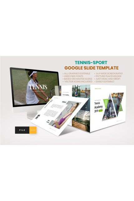 Kit Graphique #91094 Tennis Acadmie Divers Modles Web - Logo template Preview