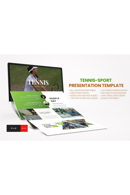 Kit Graphique #91119 Tennis Acadmie Divers Modles Web - Logo template Preview
