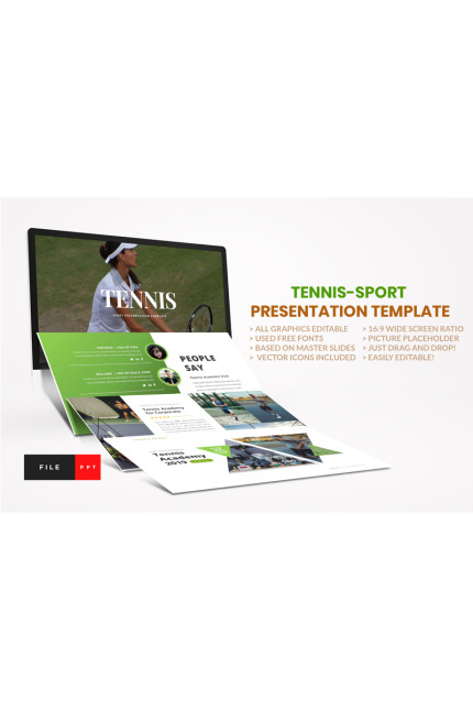 Kit Graphique #91119 Tennis Academy Divers Modles Web - Logo template Preview