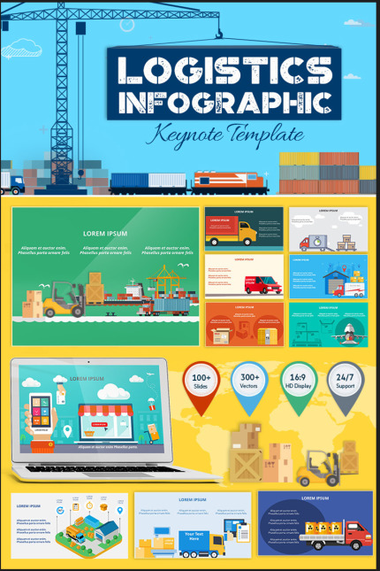 Kit Graphique #91151 Logistics Logistics Divers Modles Web - Logo template Preview