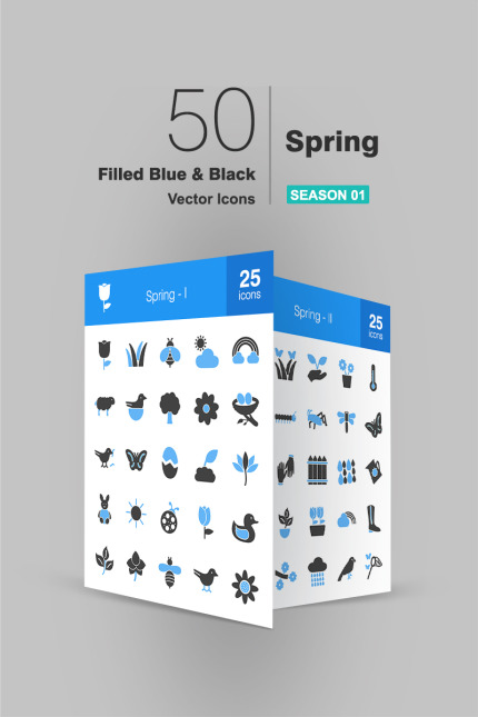 Kit Graphique #91163 Spring Icon Divers Modles Web - Logo template Preview