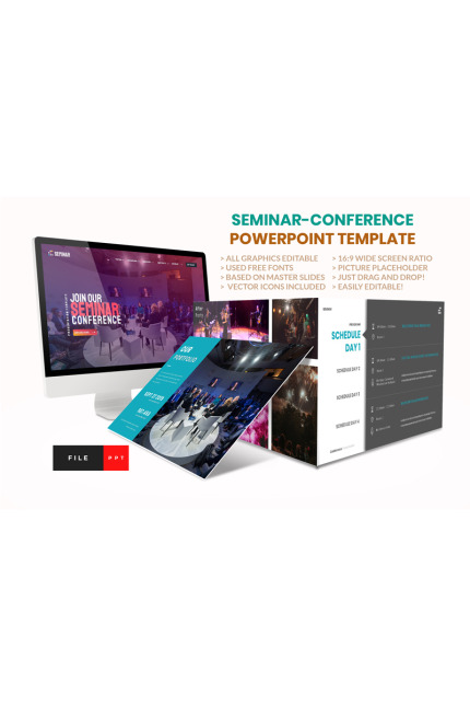 Kit Graphique #91174 Conference Seminar Divers Modles Web - Logo template Preview