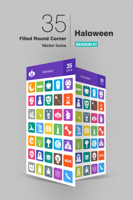 Kit Graphique #91193 Halloween Icon Divers Modles Web - Logo template Preview