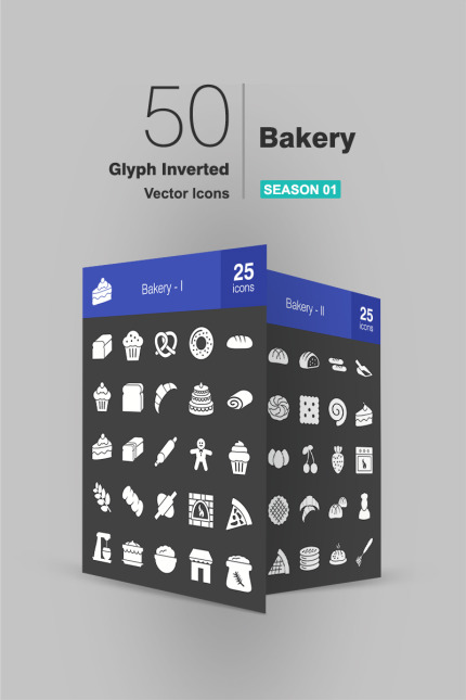 Kit Graphique #91199 Bakery Icon Divers Modles Web - Logo template Preview
