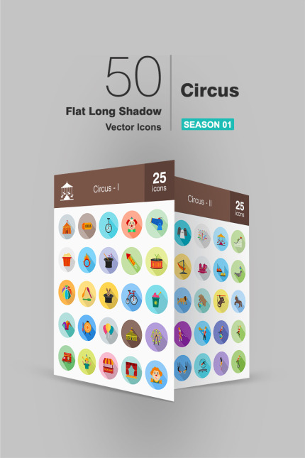 Kit Graphique #91295 Circus Icon Divers Modles Web - Logo template Preview