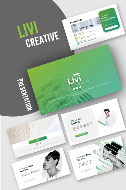 Kit Graphique #91298 Business Clean Divers Modles Web - Logo template Preview