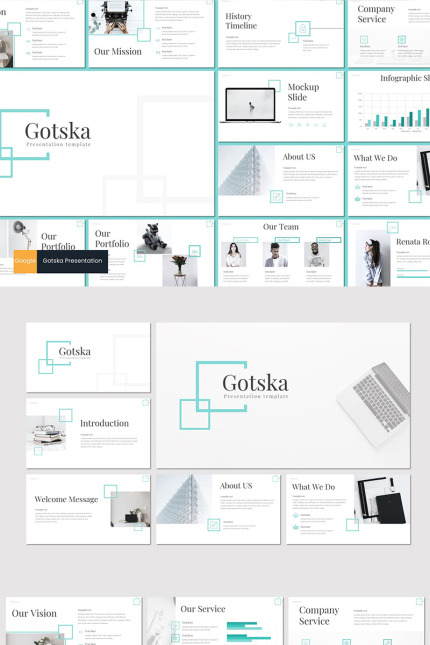 Kit Graphique #91560 Clean Creatif Divers Modles Web - Logo template Preview
