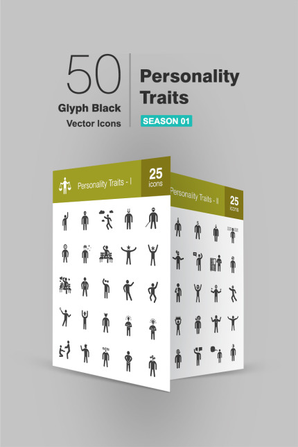 Kit Graphique #91618 Personality Icon Divers Modles Web - Logo template Preview